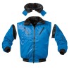 1 Stück NORWAY® Pilotjacke aus hochwertigem Material in royalblau