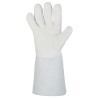 120 Paar GOODJOB® Arbeitshandschuhe aus Nappa- und Spaltleder in Natur, Sicherheitsklasse CAT 2