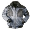 1 Stück NORWAY® Pilotjacke aus strapazierfähigem Material in Grau/Schwarz