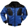 1 Stück NORWAY® Pilotjacke aus hochwertigem Material in royalblau und schwarz