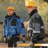 1 Stück NORWAY® Pilotjacke aus hochwertigem Material in royalblau und schwarz