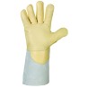60 Paar WELDERSTAR STRONGHAND® Handschuhe aus Rind-Nappa- und Spaltleder in Beige, CAT 2 zertifiziert