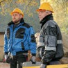 1 Stück NORWAY® Pilotjacke mit Reflexstreifen, Schwarz/Grau, für optimale Sichtbarkeit und Sicherheit