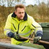 1 Stück NORWAY Warnschutz-Pilotjacke aus hochwertigem Material in Gelb/Marine, EN ISO 20471/3 zertifiziert