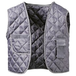 1 Stück Hollis Pilotjacke aus strapazierfähigem Material in Weiss/Grau für optimale Funktionalität und Style