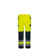 1 Stück ELYSEE Warnschutz-Regenhose EN ISO 20471, EN 343, gelb/marine, wasserdicht und hochsichtbar