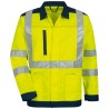 1 Stück Safestyle Warnschutz-Bundjacke aus Polyester in Gelb/Marine für optimale Sichtbarkeit und Sicherheit