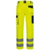 1 Stück WERDAU Warnschutz-Bundhose, SAFESTYLE®, gelb/marine, langlebig und sicher für den Arbeitsbereich