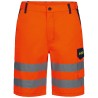 1 Stück Walsrode Warnschutz-Shorts aus SAFESTYLE® in Orange/Marine für optimale Sichtbarkeit und Sicherheit
