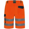 1 Stück Walsrode Warnschutz-Shorts aus SAFESTYLE® in Orange/Marine für optimale Sichtbarkeit und Sicherheit