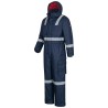 1 Stück Craftland Thermo-Overall aus warmem Material in Marineblau für optimalen Kälteschutz