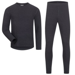 1 Set CRAFTLAND Funktionsunterwäsche-Set aus atmungsaktivem Material in Grau