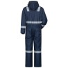 1 Stück Craftland Thermo-Overall aus warmem Material in Marineblau für optimalen Kälteschutz