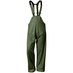 1 Stück SUNDSVALL PU-Stretch-Latzhose in Oliv, wasserdicht nach EN 343, ideal für Outdoor-Aktivitäten