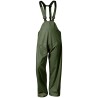1 Stück SUNDSVALL PU-Stretch-Latzhose in Oliv, wasserdicht nach EN 343, ideal für Outdoor-Aktivitäten
