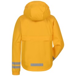 1 Stück CRAFTLAND® Kinder-Regenjacke aus wasserdichtem Material in leuchtendem Gelb