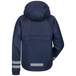 1 Stück CRAFTLAND Kinder-Regenjacke aus hochwertigem Material in marinem Blau