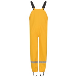 1 Paar CRAFTLAND® Kinder-Regenlatzhose aus wasserdichtem Material in kräftigem Gelb
