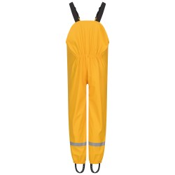 1 Paar CRAFTLAND® Kinder-Regenlatzhose aus wasserdichtem Material in kräftigem Gelb