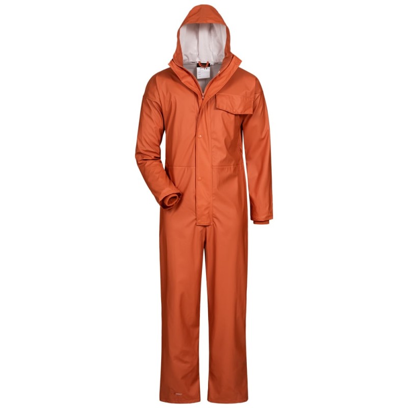 1 Overall NORWAY® PU-Stretch-Overall aus Polyester in Orange