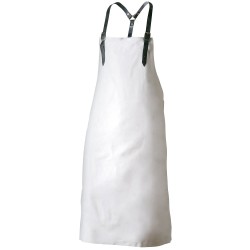 25 Stück INGO Vollleder-Schürzen aus Rind-Vollleder, weiss, 80 x 100 cm