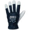 120 Paar BADIN GOODJOB® Handschuhe aus Nappa-Leder und Baumwolle, blau, Kategorie 2, robust und komfortabel
