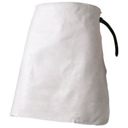 25 Stück CLAUS Spaltleder-Schurzwaren aus Rind-Spaltleder, weiss, 60 x 70 cm