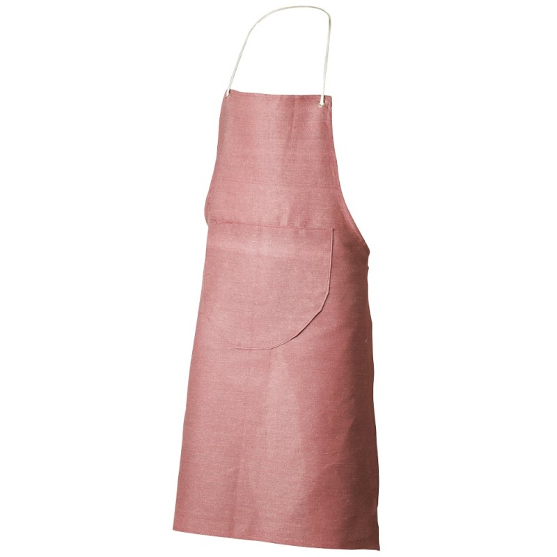 50 Stück ROLF Segeltuch-Schürze aus Baumwolle in rotbraun, 80 x 100 cm