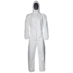 1 Schutzanzug PROSHIELD® PSA Kategorie 3 Typ 5/6, weiss, für optimalen Schutz und Komfort bei Arbeiten mit