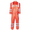 1 Schutzanzug TYVEK® Kategorie 3 Typ 5-B/6-B, EN ISO 20471/3, orange, hohe Sichtbarkeit