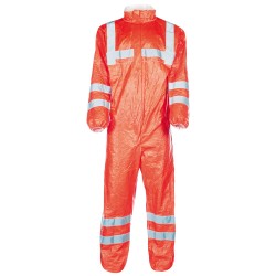 1 Schutzanzug TYVEK® Kategorie 3 Typ 5-B/6-B, EN ISO 20471/3, orange, hohe Sichtbarkeit