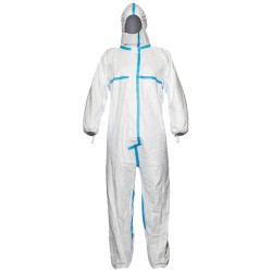 1 Schutzanzug TYVEK® 600 PLUS Kategorie 3 Typ 4-B/5-B/6-B Weiss