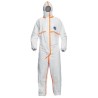 1 Stück TYVEK® Schutzanzug Kategorie 3 Typ 3-B/4-B/5-B/6-B, wasserdicht, weiss