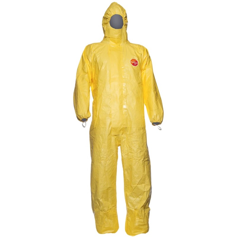 1 Schutzanzug TYCHEM® 2000 C aus CAT3 Material, Typ 3-B/4-B/5-B/6-B, gelb für sicheren Schutz