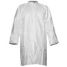 10 Stück TYVEK® 500 Schutzkittel aus atmungsaktivem Material in klassischem Weiss, Modell PL30