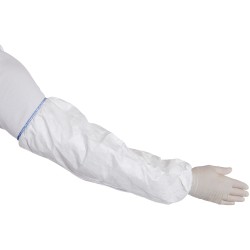 100 Paar TYVEK 500 Armstulpen, Modell PS32LA, aus hochwertigem Tyvek, in klassischem Weiss
