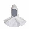 100 Stück TYVEK® Kapuzen aus hochwertigem, strapazierfähigem Material in klassischem Weiss