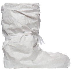 100 Paar TYVEK® 500 Überstiefel, wasserdicht, atmungsaktiv, weiss, Modell POB0