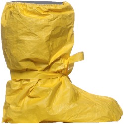 25 Paar TYCHEM 2000 C Überstiefel aus robustem Material in leuchtendem Gelb