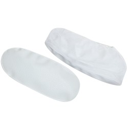 100 Paar TECTOR Überschuhe mit Sohle, wasserfest, rutschfest, weiss, für Schutz und Hygiene