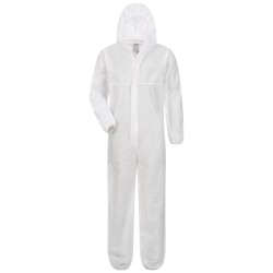 1 Schutzanzug TECTOR® PSA Kategorie 3 Typ 5/6 aus weissem Material