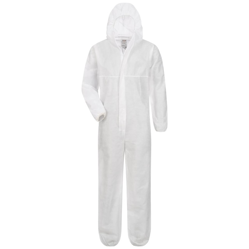 1 Schutzanzug TECTOR® PSA Kategorie 3 Typ 5/6 aus weissem Material