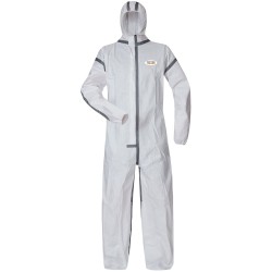 1 Schutzanzug TECTOR® PSA KAT 3 Typ 4-B/5-B/6-B aus hochwertigem, robustem Material in Weiss