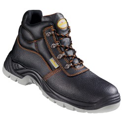 1 Paar WICA Schnürstiefel EN ISO 20347 O1 aus schwarzem Material in den Grössen 36 bis 48
