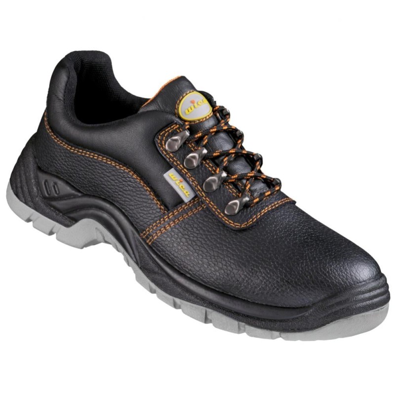 1 Paar WICA Halbschuhe EN ISO 20347 O1 aus schwarzem Material