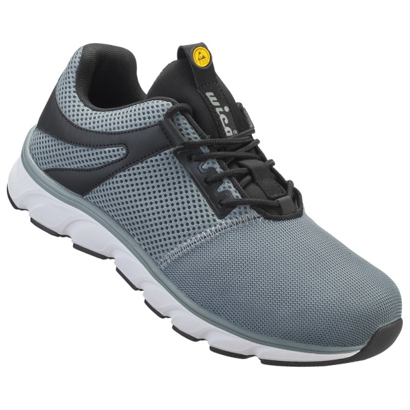 1 Paar WICA Halbschuhe EN ISO 20347 O1 ESD SRA grau
