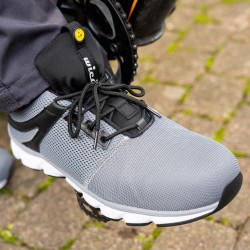 1 Paar WICA Halbschuhe EN ISO 20347 O1 ESD SRA grau