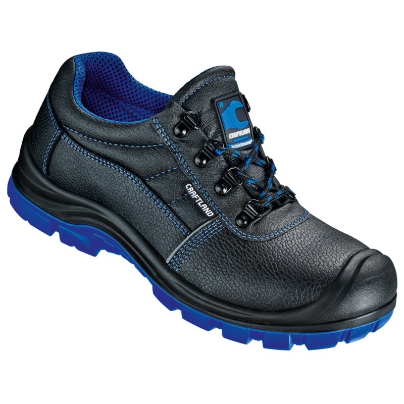 1 Paar CRAFTLAND Halbschuhe EN ISO 20345 S1P SRC schwarz/blau