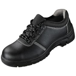 1 Paar Stralsund Halbschuhe, schwarz, EN ISO 20345 S1, Sicherheitsklasse, robust und komfortabel