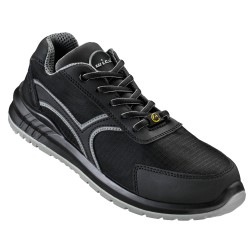 1 Paar SASSNITZ NUOVO Halbschuhe Schwarz/Grau EN ISO 20345 S1P FO SR ESD